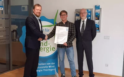 iTerra energy erhält Zertifikat „Partner für faire Windenergie“ in Thüringen